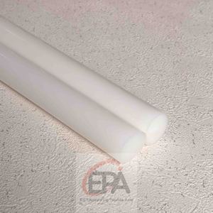 HDPE White Rod 40mm X 1m <b>smart</b> material choice for sustainable high-strength engineering components - Product Image 2