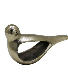 Escultura Abstracta de Conejo de Aluminio con Acabado Rugoso de Níquel, Artículo Decorativo para Mesa, Hogar, Hotel, Decoración Navideña, Fácil de Instalar, Hecho de Metal - Product Image 4