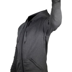 Sweats à capuche d'hiver pour hommes 2025 – Vente en gros, logo personnalisé imprimé, qualité supérieure, vierges, 100 % coton épais, coupe oversize avec fermeture éclair - Product Image 4