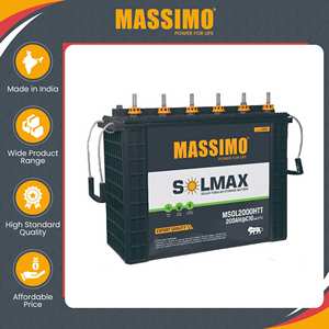 Batterie au plomb tubulaire haute performance MASSIMO 200Ah 12V, durée de vie de plus de 1500 cycles, disponible en gros au meilleur prix du marché - Product Image 3