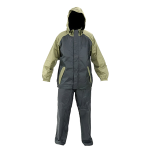 Combinaison de pluie en TPU et élasthanne de qualité supérieure, 2 pièces, avec fermeture éclair respirante sur la poitrine, haute visibilité réfléchissante, imperméable, pour usage extérieur - Product Image 5