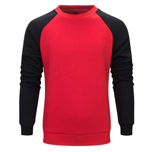 Sudadera con capucha y cuello redondo pesado de algodón de gran tamaño con cuello redondo, sudadera con bordado de logotipo personalizado, ropa de calle, sudadera de cuello redondo - Product Image 1