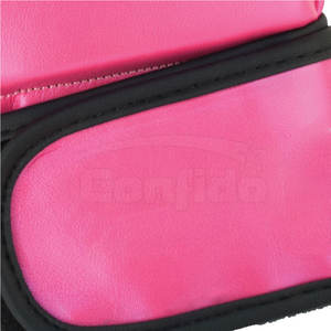 Guantes de cuero para levantamiento de pesas con protección para las palmas y muñequeras para gimnasio, fitness, entrenamiento y ejercicio. - Product Image 3