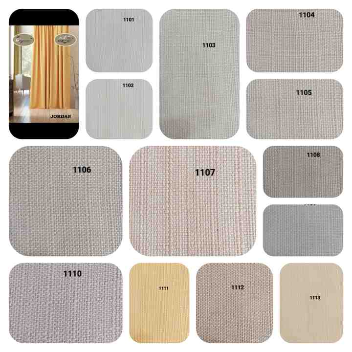 100% Polyester High Quality Wider Width Curtain Fabric Woven Technics Slub Style for Home Decor Window Coverings