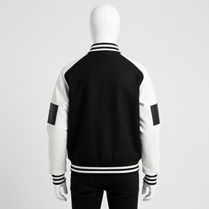 Chaquetas Varsity de Béisbol Personalizadas con Bordado de Chenilla, Estilo Universitario, Tallas Grandes - Product Image 2