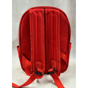 Customized Water Resistant Corduroy Zipper Small <b>Backpack</b> for <b>Students</b> - Product Image 4