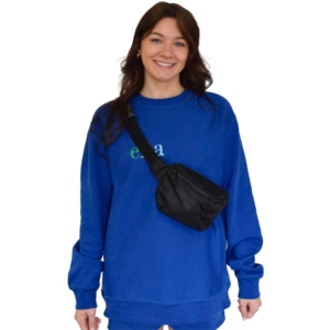 Premium University Sudadera Heavyweight Fleece Cuello redondo de gran tamaño Logotipos personalizados Impresión Bordado Frente Invierno Diseño trasero - Product Image 4