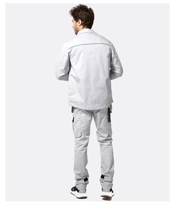 Uniforme de Chef Personalizado de Manga Larga, Camisa y Pantalón de Algodón, Uniforme Transpirable para Personal de Hotel, Cocina, Catering, Restaurante, Bar y Hotel - Product Image 3