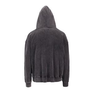 Premium Custom Blank Oversized Sweatshirt Pullover 100% Cotton Drop Shoulder Heavy Hoodies Men for Printing - Product Image 4