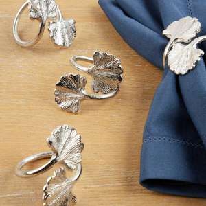 Antique bois rond de serviette tissu porte-mouchoirs artisanat luxe ronds de serviette Table accessoires décoratifs événements mariage décor - Product Image 4