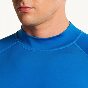 Logotipo de marca personalizado de manga corta Rash Guard para hombres y mujeres, camisa de protección solar para surf, impresión personalizada Anti-UV Long Rash Guard - Product Image 2