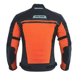 Veste d'hiver en cuir pour hommes, respirante, de sécurité sportive, d'aventure, de motard, d'équitation, de moto - Product Image 3