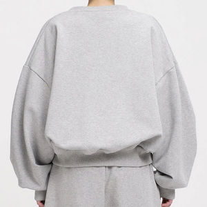 Sudadera con Capucha Gruesa y Pesada para Hombre, Hombros Caídos, 380 360 320 Gsm, Logotipo Personalizado, Felpa Francesa, Sudadera Extra Grande - Product Image 2