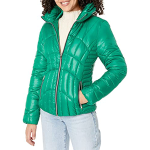 Chaqueta Acolchada de Marca Privada para Mujer, Logotipo Personalizado, Buen Material, Temporada de Invierno, Técnicas de Teñido Liso, Precio Económico - Product Image 1