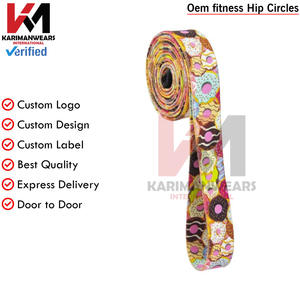 Banda de resistencia de bucle circular de cadera Premium Ejercicios de entrenamiento Diseño antideslizante Fortalecimiento de piernas Muslos Glúteos Inferior - Product Image 3