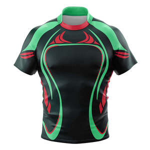 Wholesale 2025 Custom Men's Rugby Jersey with New Design Sublimation Football Rugby Uniform <b>Shirts</b> Set of Custom Wear OEM - Product Image 4