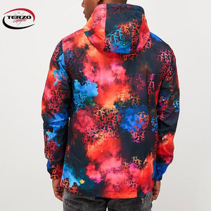Veste coupe-vent décontractée pour homme, style streetwear, hiver, légère, avec fermeture éclair - Veste coupe-vent tendance - Product Image 2