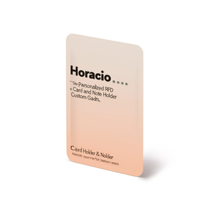 Portacarte e Portasoldi Personalizzato Horcio con RFID - Gadget Personalizzabili - Product Image 3