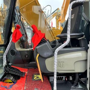 Mini-excavatrice sur chenilles Caterpillar CAT313 à vendre, bonnes performances, équipement d'occasion à prix avantageux, composants principaux, moteur - Product Image 3