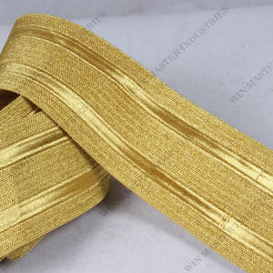 ชุดถักผ้าลูกไม้สีทองลูกไม้ถักสีทอง - Product Image 5