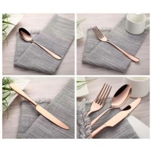 Juego de cubiertos de acero inoxidable de alta calidad, acabado fuerte de larga duración, Ideal para hoteles, restaurantes y hogar - Product Image 3