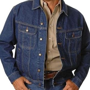 Manufacturer Direct Custom <b>Men's</b> <b>Jeans</b> Jackets Coats Breathable Cotton Denim Winter <b>Shirts</b> Good Quality Private Label Plus - Product Image 5
