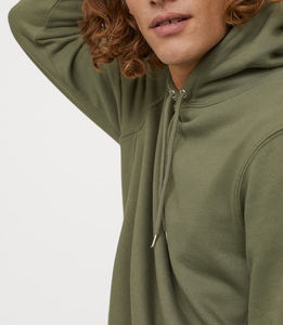 OEM personalizado de los hombres de peso pesado 450GSM/500GSM ecológico poliéster/algodón francés Terry Sudadera con capucha de invierno de gran tamaño con logotipo personalizado - Product Image 5