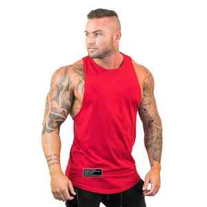 Camiseta sin Mangas Negra para Hombre, Calidad de Exportación, Servicio OEM, Ropa de Verano, Uso en Exteriores, Camiseta Deportiva para Hombre, Venta Caliente - Product Image 2