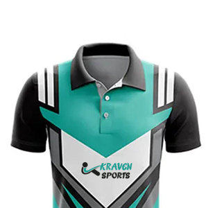Último Diseño Personalizado de Camiseta de Cricket con Cuello Camisero, Sublimada, Ligera y Fácil de Usar - Product Image 4