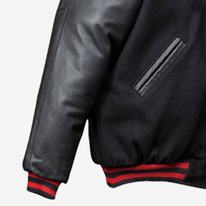 Chaqueta Universitaria de Alta Calidad en Oferta para Hombre, Cómoda y Transpirable, Hecha de Cuero - Product Image 6