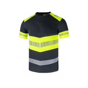 Camisetas de Seguridad de Alta Visibilidad, Ropa de Trabajo de Seguridad Reflectante, Transpirable y Duradera, Camisetas de Marca Privada OEM para Trabajo Diario - Product Image 3