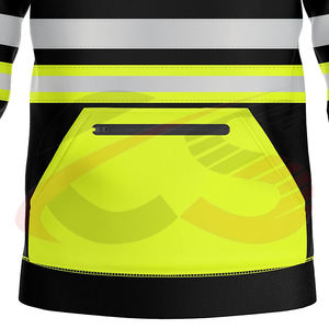 Alta visibilidad Reflectante Fleece Safety Fleece Hi-vis Hoodies 100% Poliéster Fleece Safety Hi Vis Workwear Hoodies - Product Image 5