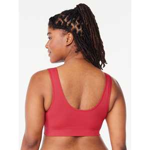 Ropa de gimnasio de alto soporte sin costuras, Sujetador deportivo de talla grande para mujer para Yoga, correr, Fitness, cómodo Sujetador deportivo acolchado para entrenamiento - Product Image 4