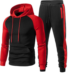 Ensemble de survêtement pour homme, 2 pièces, ensembles de survêtement décontractés, sweat-shirt à capuche pour homme, vêtements de sport athlétiques, pull à manches longues, ensemble de jogging - Product Image 1