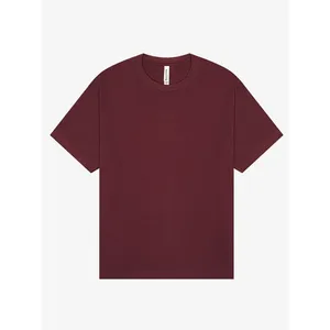 T-shirts promotionnels personnalisés unisexes coupe ample et épaisse pour le merchandising - Product Image 5