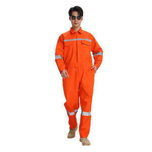 Overol de Trabajo de Manga Larga para Otoño e Invierno, Transpirable, de Algodón, Reflectante, Uniforme de Verano para Talleres de Fábrica - Product Image 2