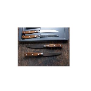 Iron Knife <b>Set</b> with Silver And Designer Wooden Handle Modern Look Luxury Royal <b>Flatware</b> <b>Set</b> Knife <b>Set</b> - Product Image 1