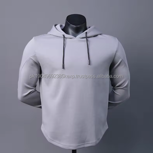 Sudaderas con Capucha de Algodón de Alta Calidad, Unisex, Gruesas, de Felpa, con Dobladillo Curvo, Lisas, Personalizables, para Hombre - Product Image 5