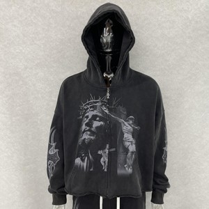 ชุดวอร์มแบบมีซิปสำหรับฤดูหนาว  แบบ unisex  ตกแต่งด้วยลายปัก  สไตล์สตรีทแวร์  เสื้อแจ็คเก็ตและกางเกง  คุณภาพสูง  ปรับแต่งได้  ระบายอากาศได้ดี  เป็นมิตรกับสิ่งแวดล้อม  100% - Product Image 2