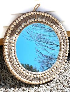 Miroir mural en mosaïque moderne et lumineux, écologique, en verre fait main, ensemble de 4 pièces pour la décoration de la maison - Product Image 2