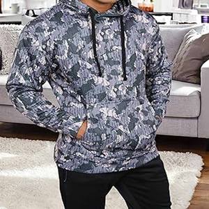 Sweat à capuche zippé Ultimate pour homme 100% coton, méthode de tissage en tricot à motif solide, sweat-shirt polaire grande taille - Product Image 5