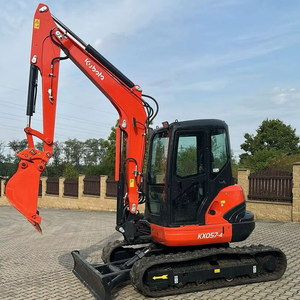 Mini-excavatrice KUBOTA KX057 2023 - 6 tonnes, avec moteur et boîte de vitesses, forte puissance de creusement, faible nombre d'heures, bon état, garantie de 2 ans - Product Image 1