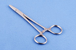 Hegar เข็มยึด205มม. ทำจากสเตนเลสสตีลแบบใช้มือสำหรับใส่เครื่องมือผ่าตัดผ่านการรับรอง CE - Product Image 2