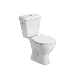 Inodoro de baño moderno de doble descarga profesional CUPC America, cerámica silenciosa de dos piezas de bajo flujo para hoteles y hogares - Product Image 5