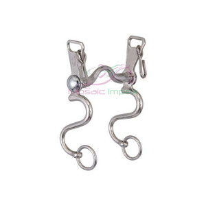 Broca de caballo de lujo de dragón español de alta calidad, joyería ecuestre de acero inoxidable para el cuidado de los caballos, vendaje de neopreno para montar a caballo - Product Image 1