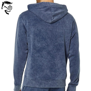 Unbridleds Industry's Luxury Quality Heavy Weight 100% Cotton Acid Wash Hoodie para hombres Último diseño para invierno - Product Image 3