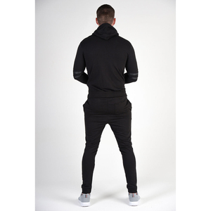 Conjunto Deportivo de Gimnasio para Hombre, de Poliéster y Algodón, con Cremallera, 350GSM, Sudadera con Capucha, Pantalones Deportivos, Fabricante Personalizado de Marca Privada OEM - Product Image 3