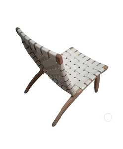 Chaise de café moderne en bois, basse, pour terrasse, mobilier commercial d'extérieur, rembourrée, sans accoudoirs - Product Image 4