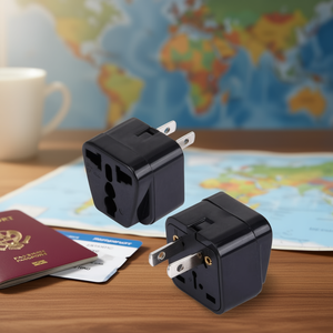 WD-6 Portable <b>Universal</b> Travel Converter US <b>Plug</b> <b>Adapter</b> for Convenient International Travel - Product Image 3