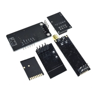 Module adaptateur de transmission de données sans fil NRF24L01+ 2.4G, version améliorée NRF24L01+PA+LNA, 2.4GHz, portée 1000 mètres